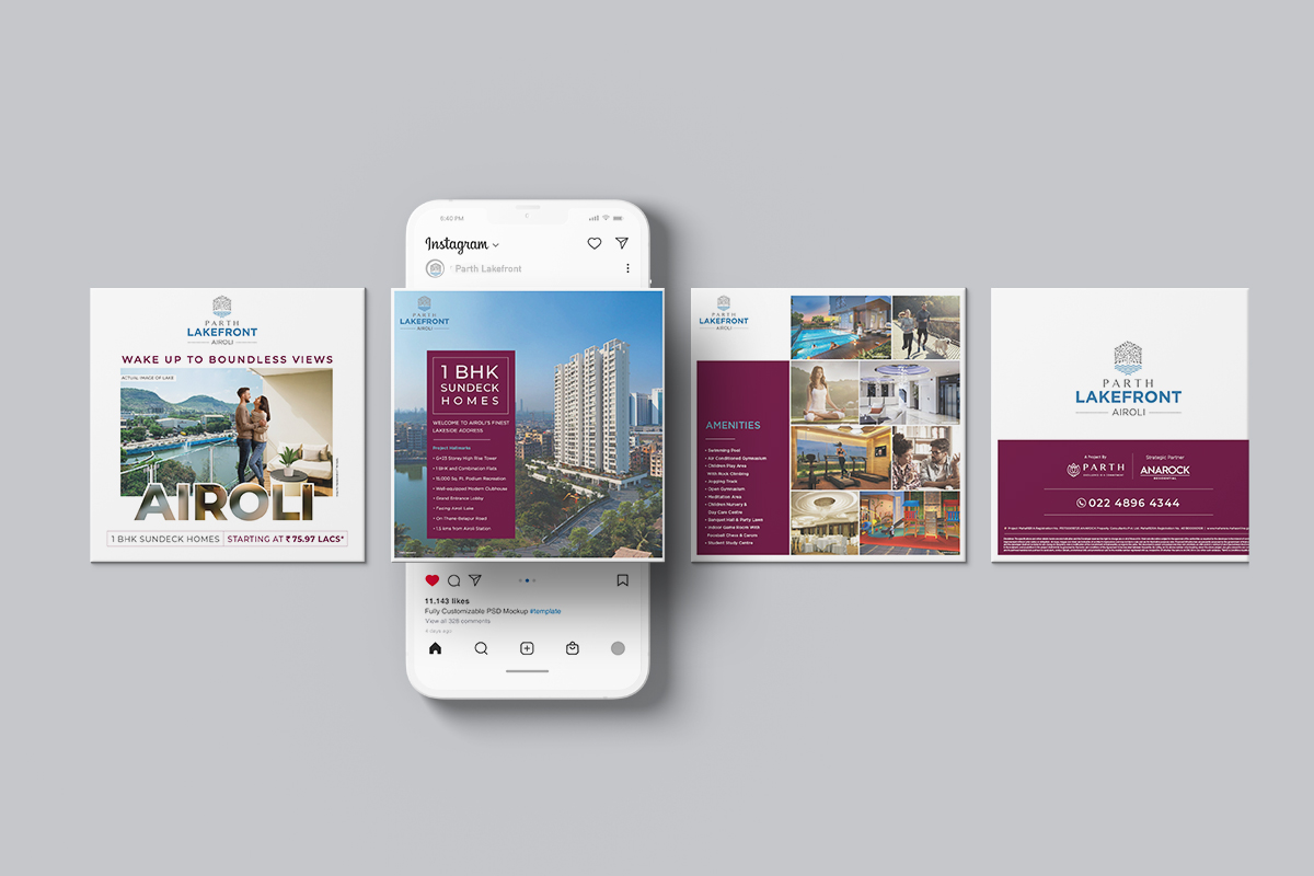 Parth LakeFront Digital Campaign By Brandniti5