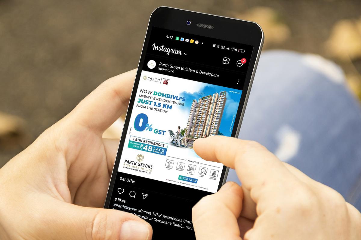 Parth Skyone Digital Campaign By Brandniti5