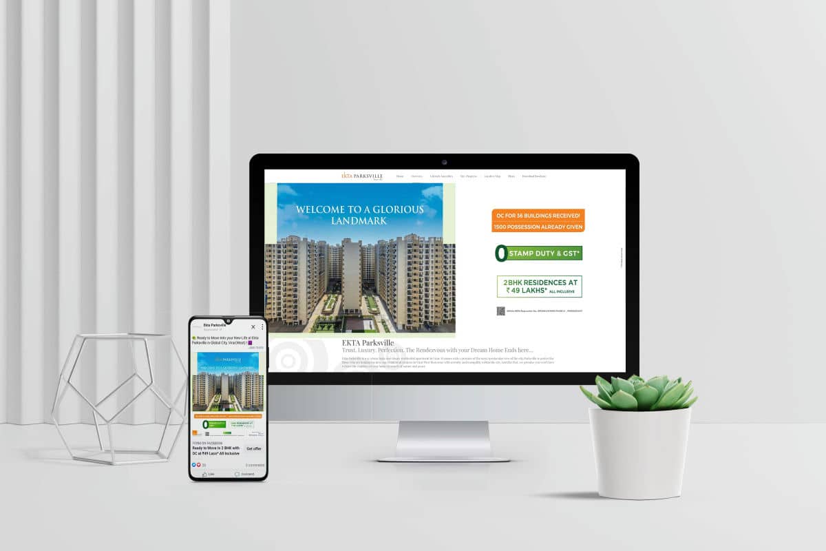 Ekta Parksville Digital Campaign By Brandniti5