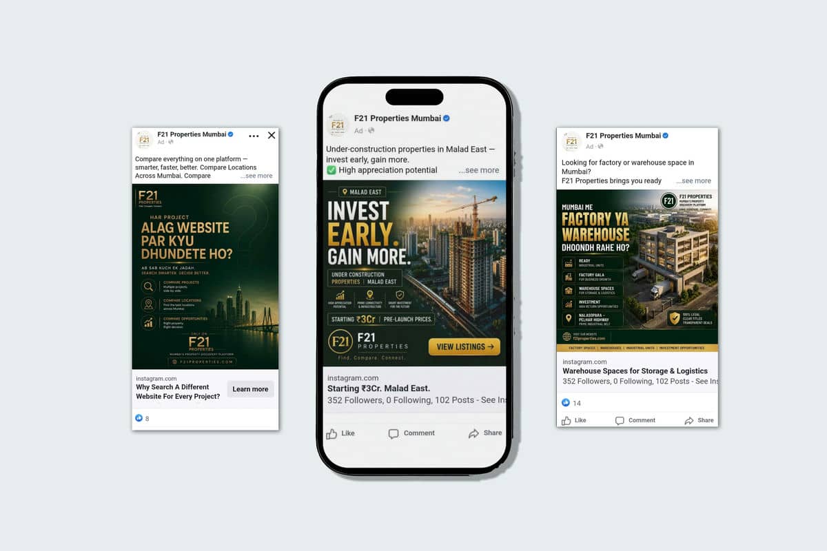 F21 Properties Digital Campaign By Brandniti5 F21 Properties Digital Campaign By Brandniti5