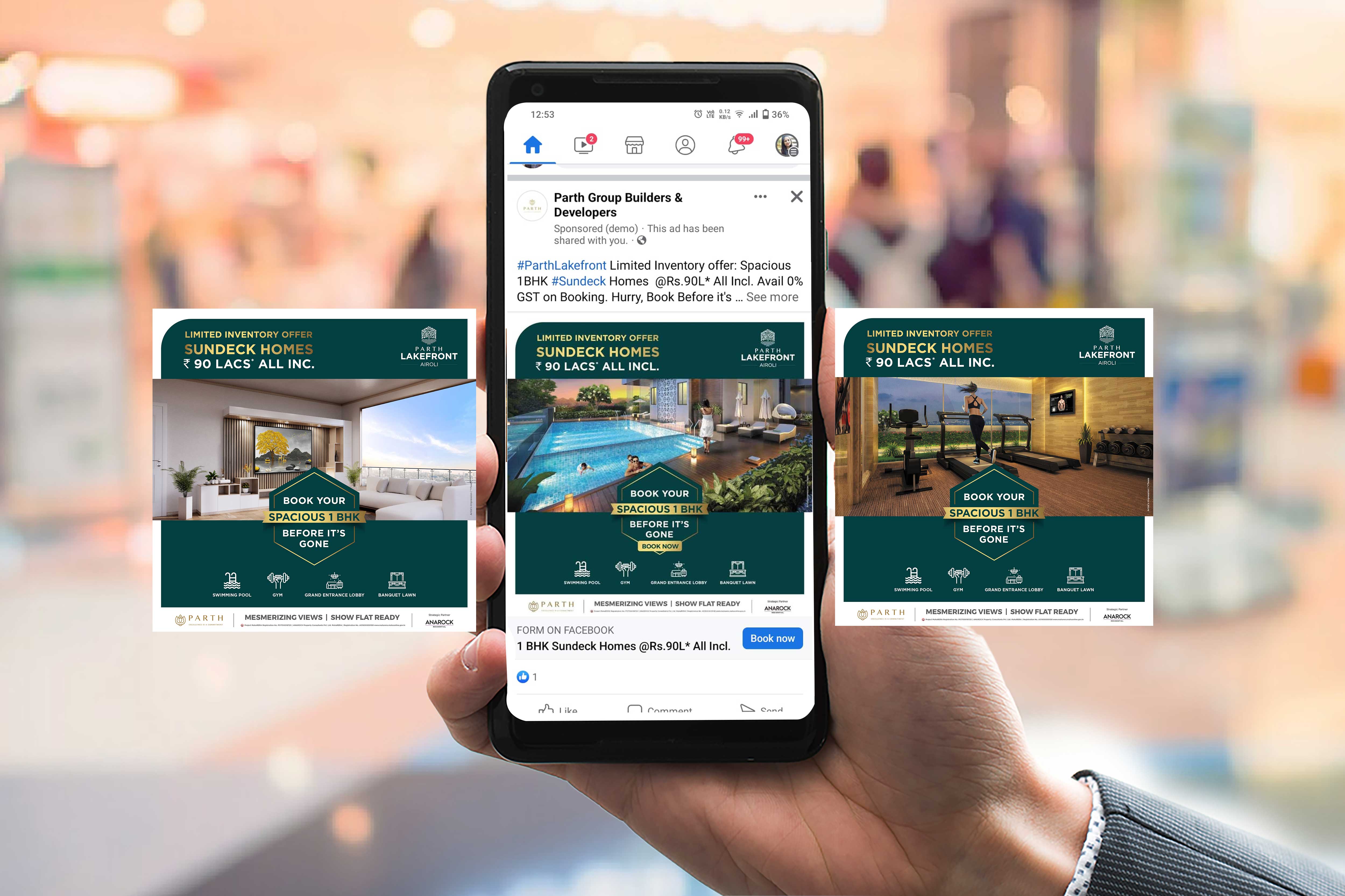 Parth LakeFront Digital Campaign By Brandniti5