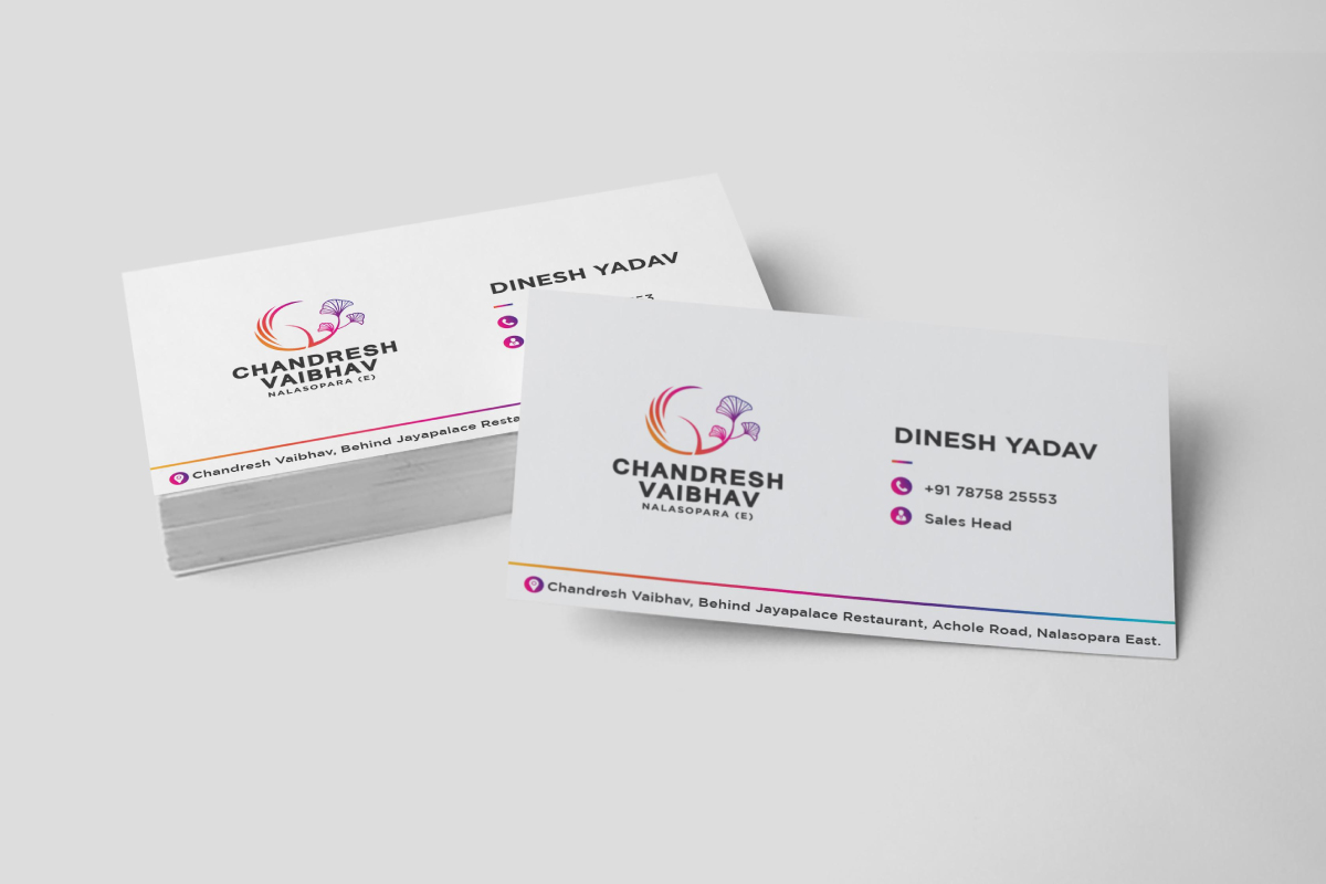 chandresh vaibhav visiting cards by Brandniti5 chandresh vaibhav visiting cards by Brandniti5