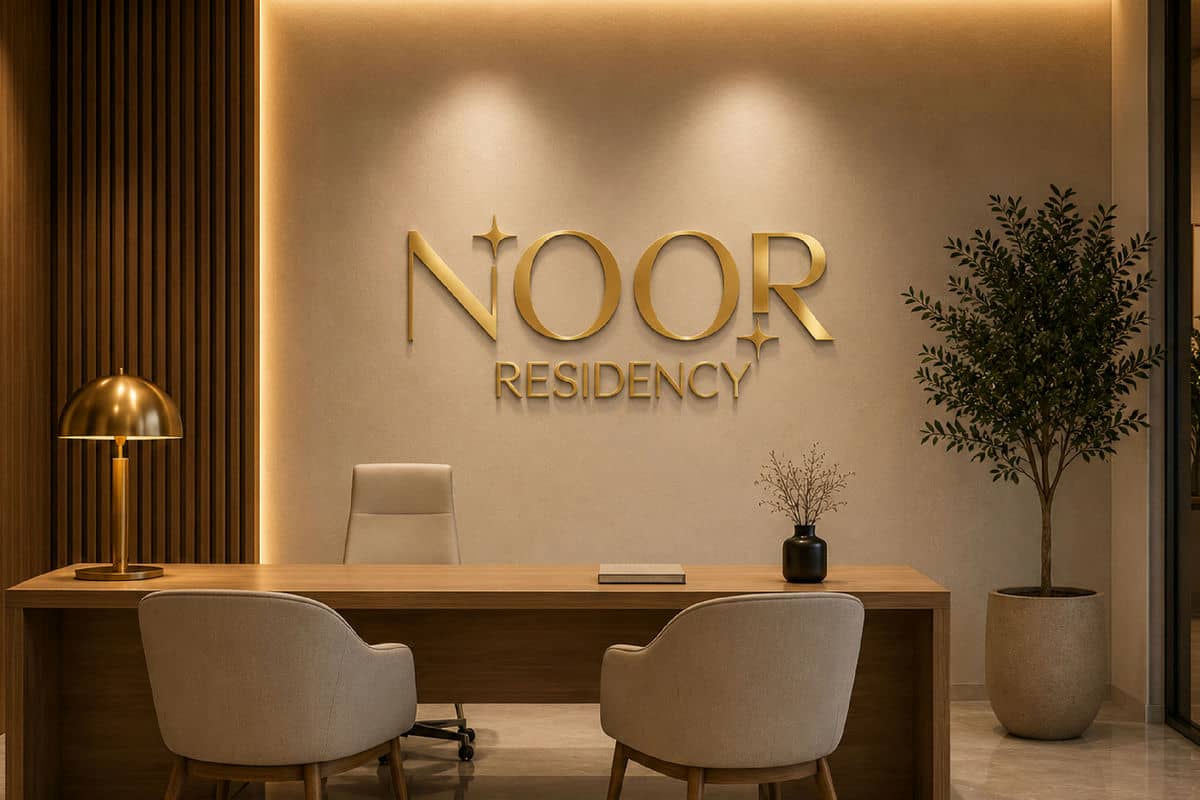 Noor Residency Logo by Brandniti5 Noor Residency Logo by Brandniti5