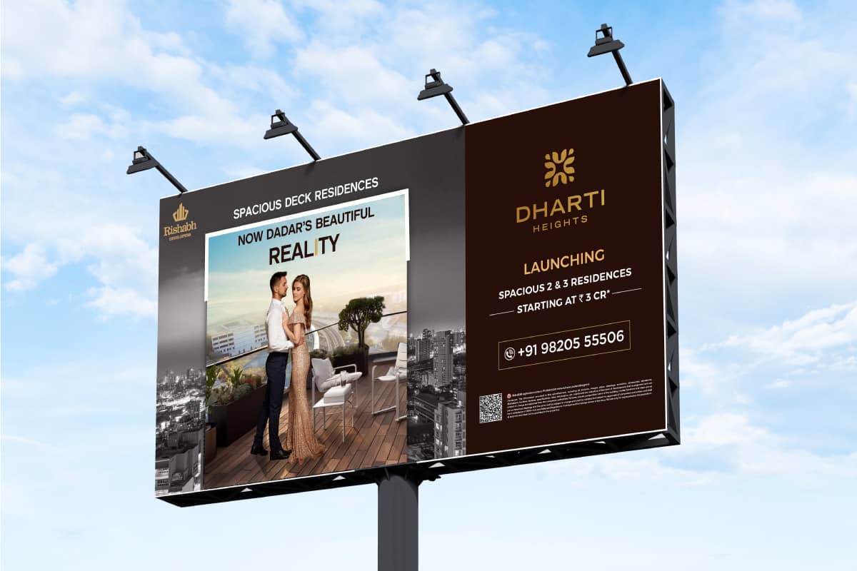 Rishabh Platina Hoarding By Brandniti5 Rishabh Platina Hoarding By Brandniti5