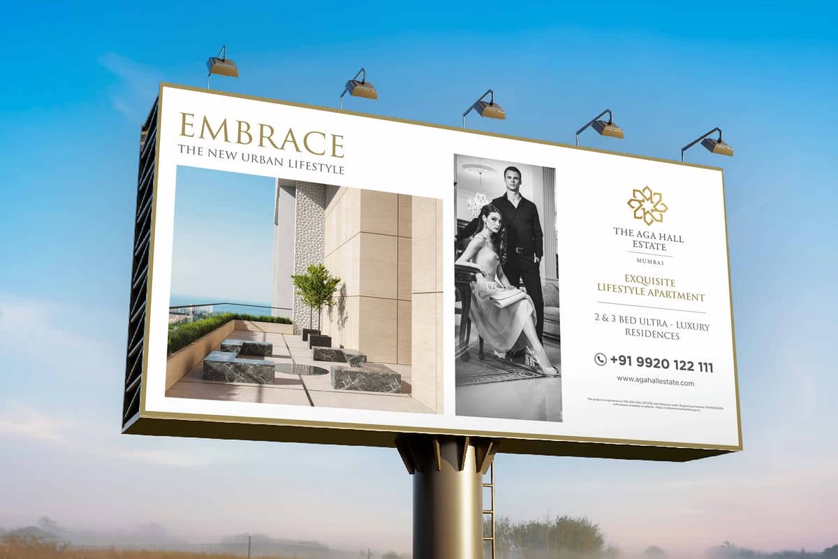 Aga Hall Hoarding By Brandniti5 Aga Hall Hoarding By Brandniti5