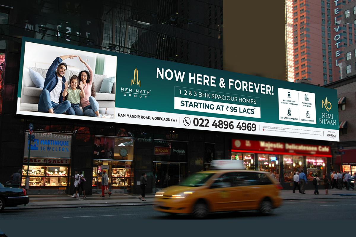 Nemi Bhavan Hoarding By Brandniti5 Nemi Bhavan Hoarding By Brandniti5