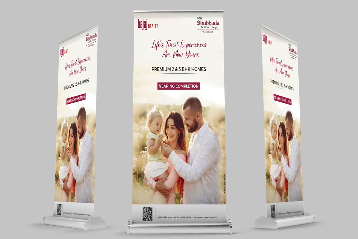 Bajaj Shubhada Standee by Brandniti5 Bajaj Shubhada Standee by Brandniti5